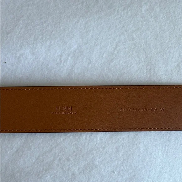 Fendi FF Belt- Brown - Picture 4 of 8